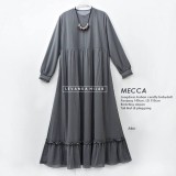 GAz-002Mecca  Dress - Gamis Polos Ceruti Babydoll